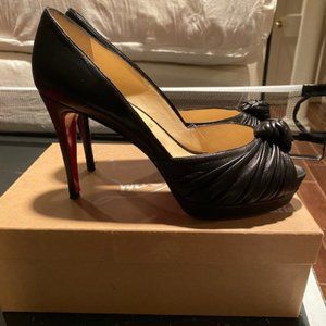 Christian Louboutin Peep Toe Pumps